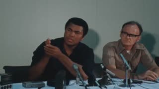 Muhammad Ali Supports President Jimmy Carter's Call For A Boycott Of The Olympic Games In Moscow