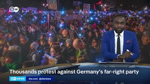 Thousands across Germany protest far-right AfD_ How are they so popular_ _ DW News