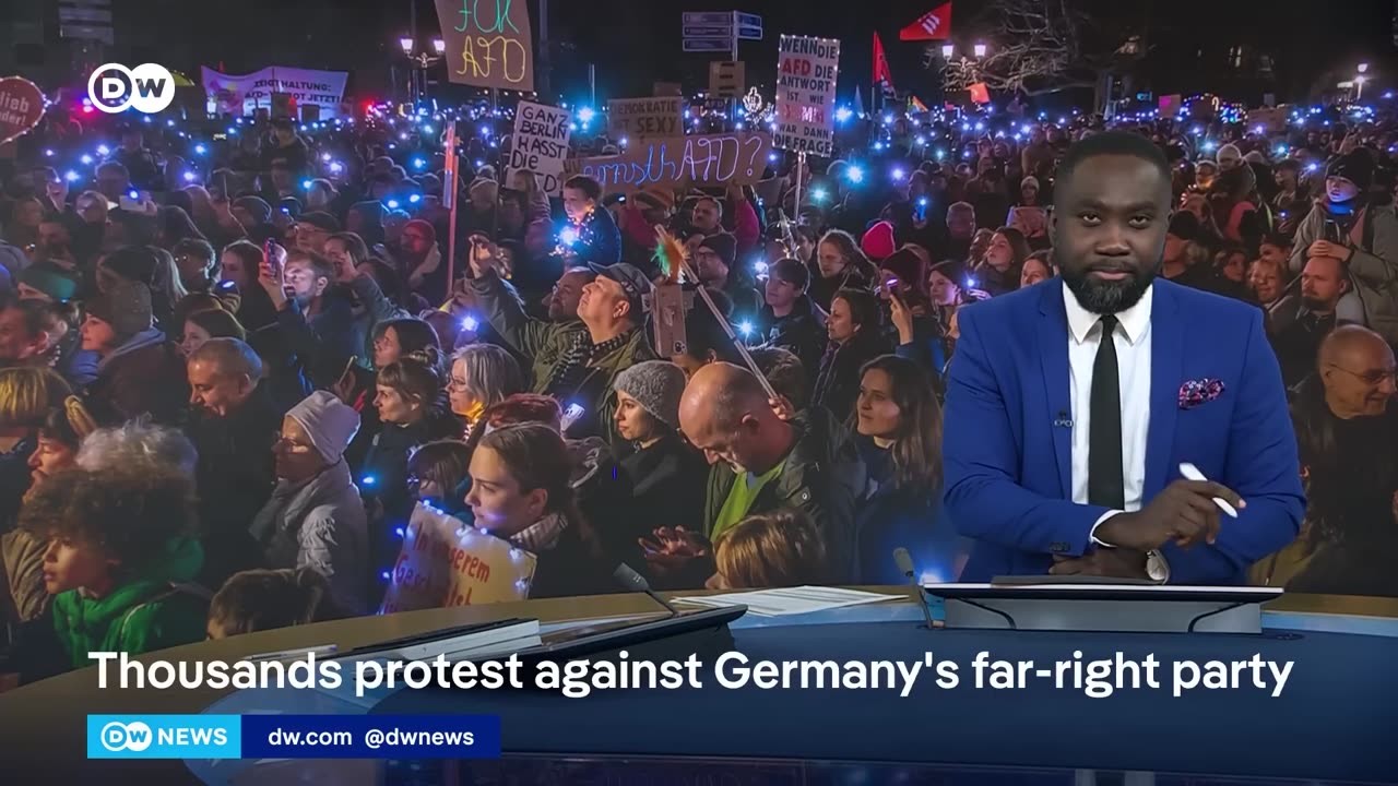 Thousands across Germany protest far-right AfD_ How are they so popular_ _ DW News