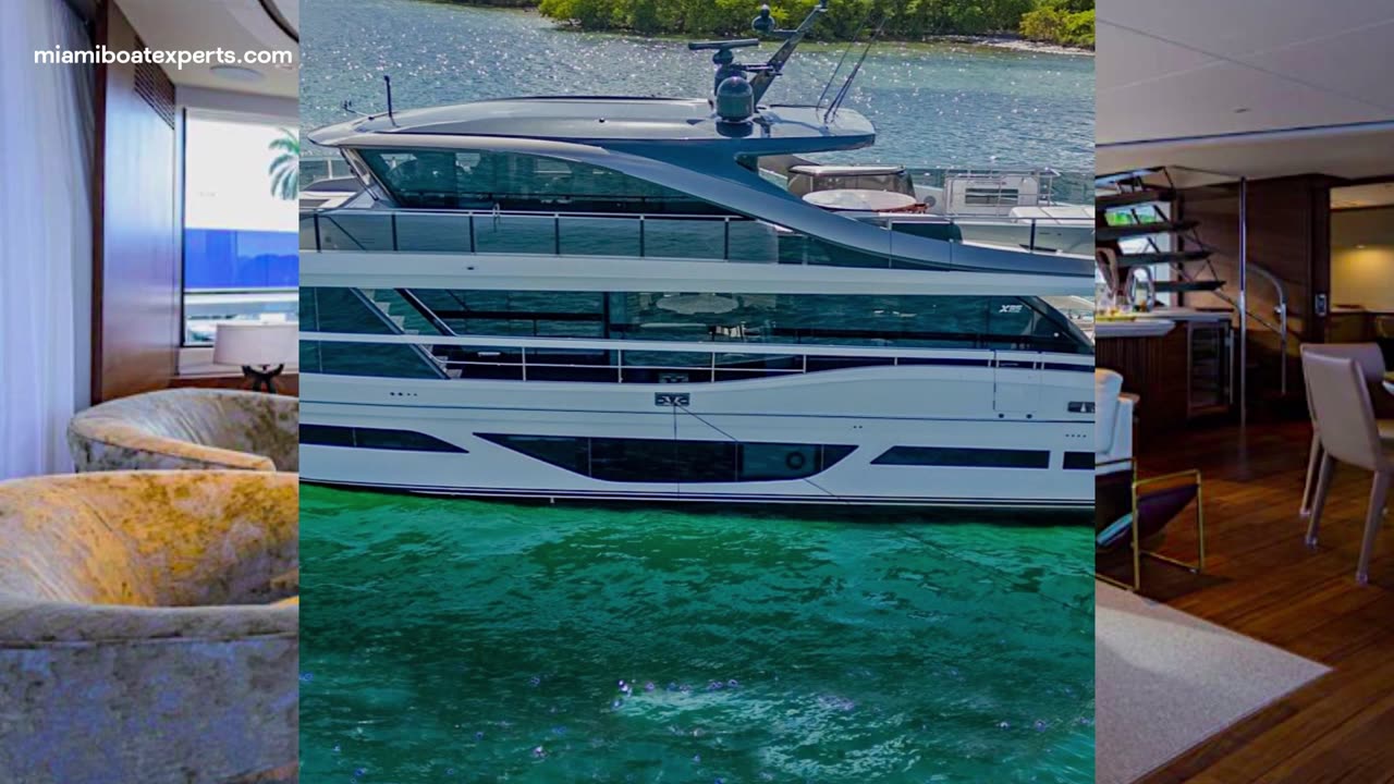 100' Princess - Yacht Rental in Miami, Florida๐๐๐