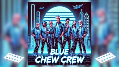 October Mascot - Blue Chew Crew