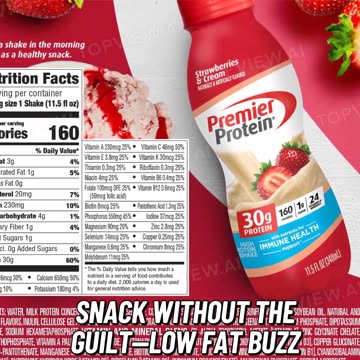 Premier Protein Liquid Protein Shake -24 Vitamins & Minerals/Nutrients to Support Immune Health