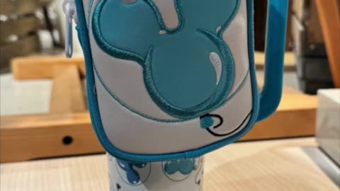 Walt Disney World Mickey Mouse Sipper Cup with Matching Straw and Pouch #shorts