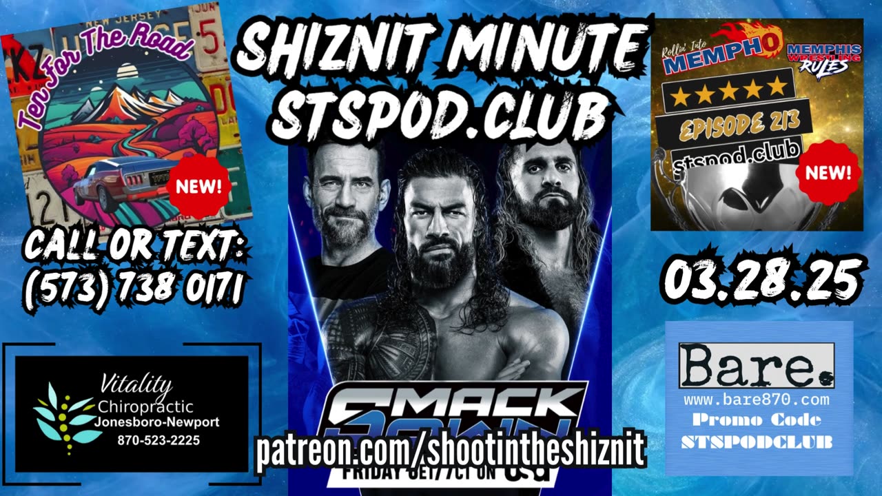 SHIZNIT MINUTE 03.28.25 -BT TALKS SDL!