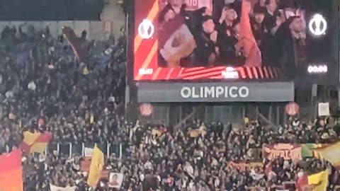 AS Roma vs Real Sociedad 2-0 (unbelievable atmosphere) (UEFA Europa League)