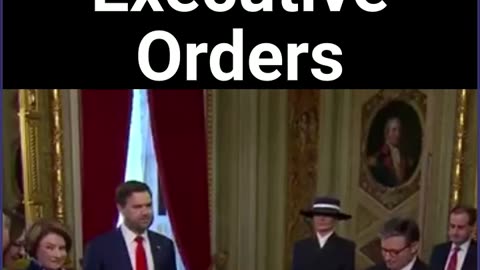 Trump Signs Executive Orders