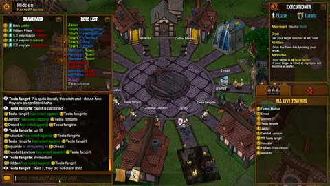 Late Exe Play Causes Chaos | Town of Salem (2022/04/09)