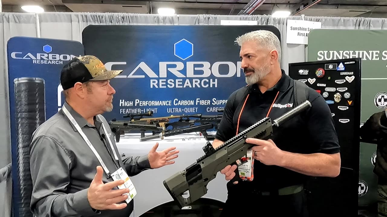 Carbon Research Suppressors Meet the Meta Tactical Bullpup