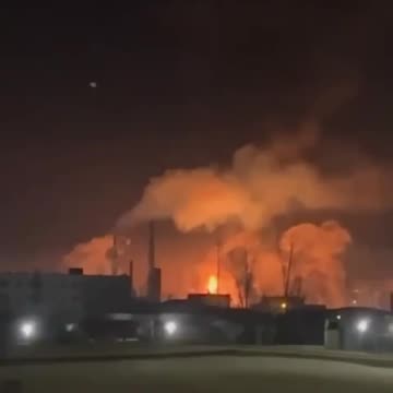 UAVs hit one of Russia's largest refineries