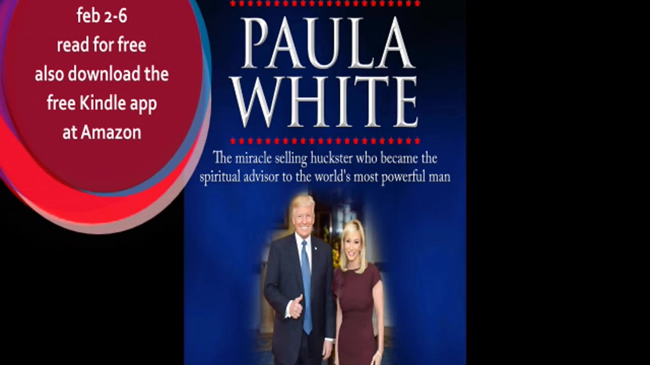 President Trump's Pastor, con artist Paula White free Kindle download until feb 6th