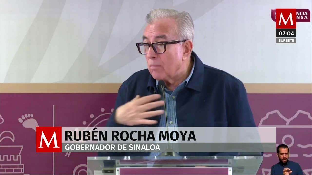 Rubén Rocha Moya da detalles de la renuncia del secretario de Seguridad Pública