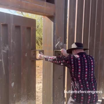 Democrats left our border open all the way until the very end