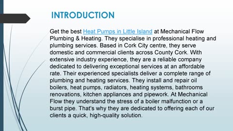 Get the best Heat Pumps in Little Island