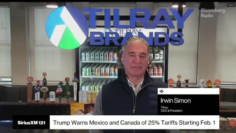 Bloomberg Interview: Tilray CEO Irwin Simon "Optimistic Around Legalization As Trump Takes Office"