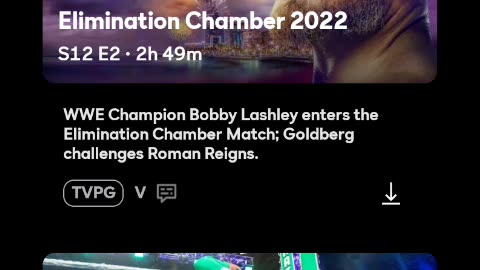 WWE Elimination Chamber 2022