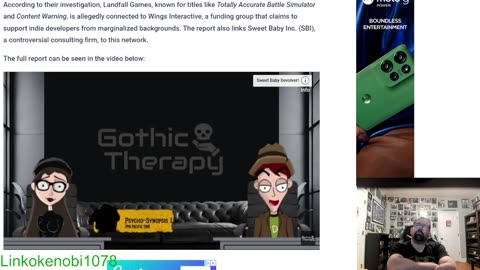 Gothic Therapies Findings On SBI Connection With Landfall Games and Wings Interactive