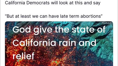 Prayers for California citizens