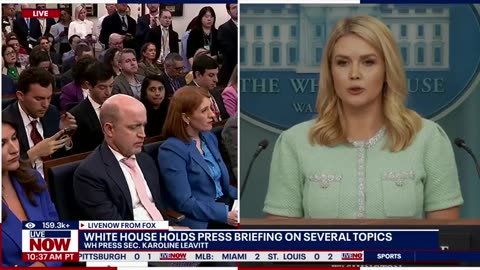 FULL REMARKS: Karoline Leavitt gives White House briefing