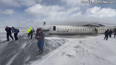 🇨🇦 INSANE: Delta Air Lines plane