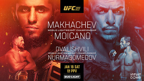 UFC 311: Makhachev vs Moicano | January 18