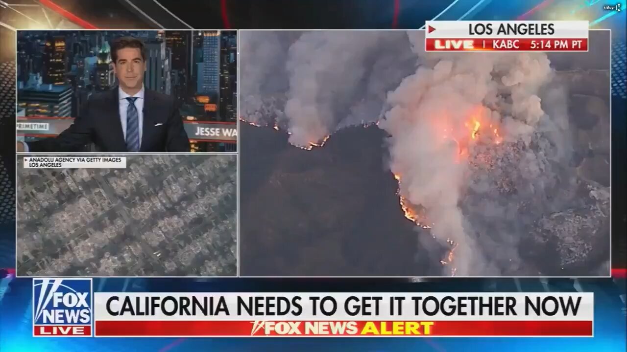 🚨 #BREAKING: Jesse Watters on LA Fires - “Biblical Level Destruction”