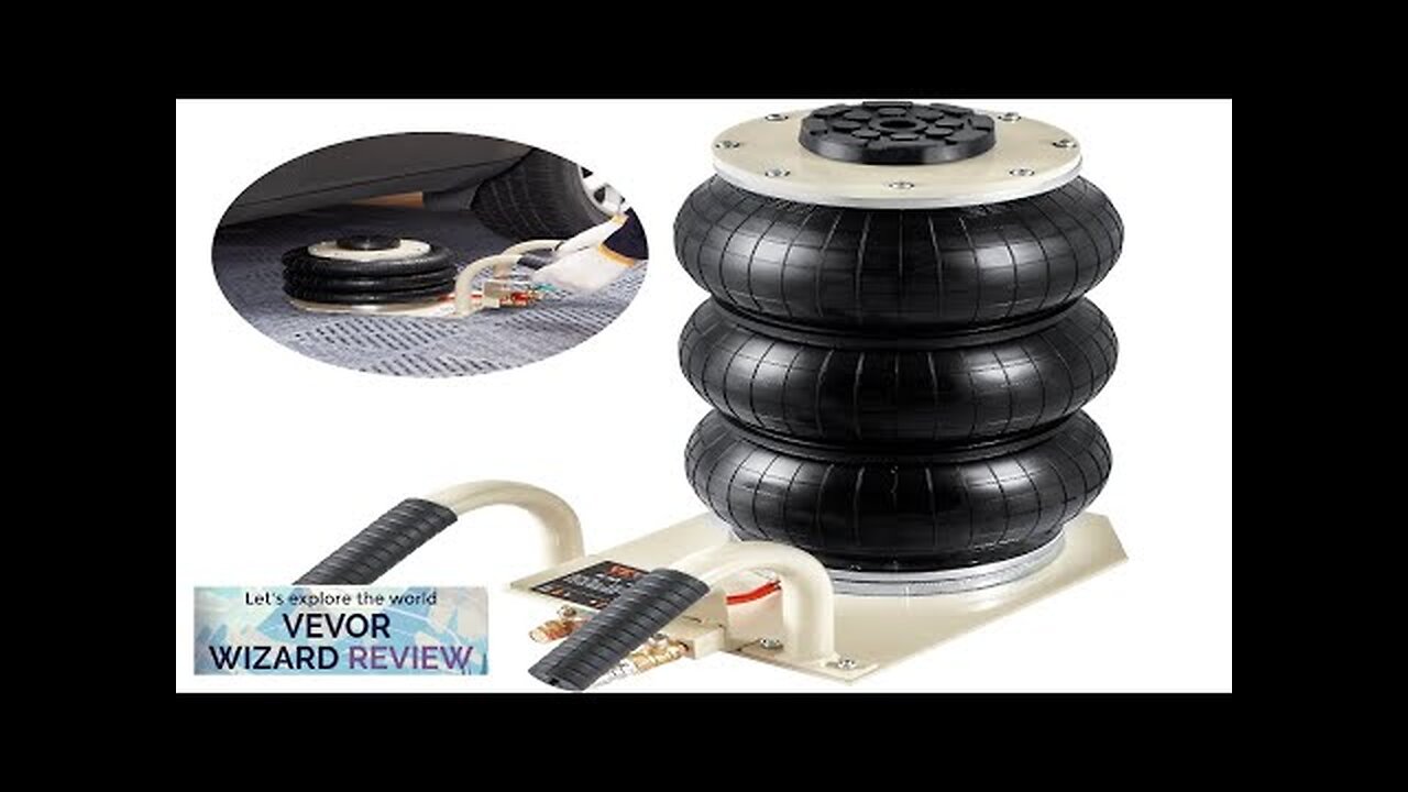 VEVOR Triple Bag Air Jack 3 Ton/6600 lbs Pneumatic Jack for Car Review