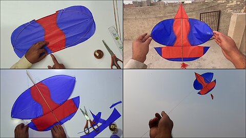 Making a 2.5 Ghithi Tukal Kite at Home and flying toturial