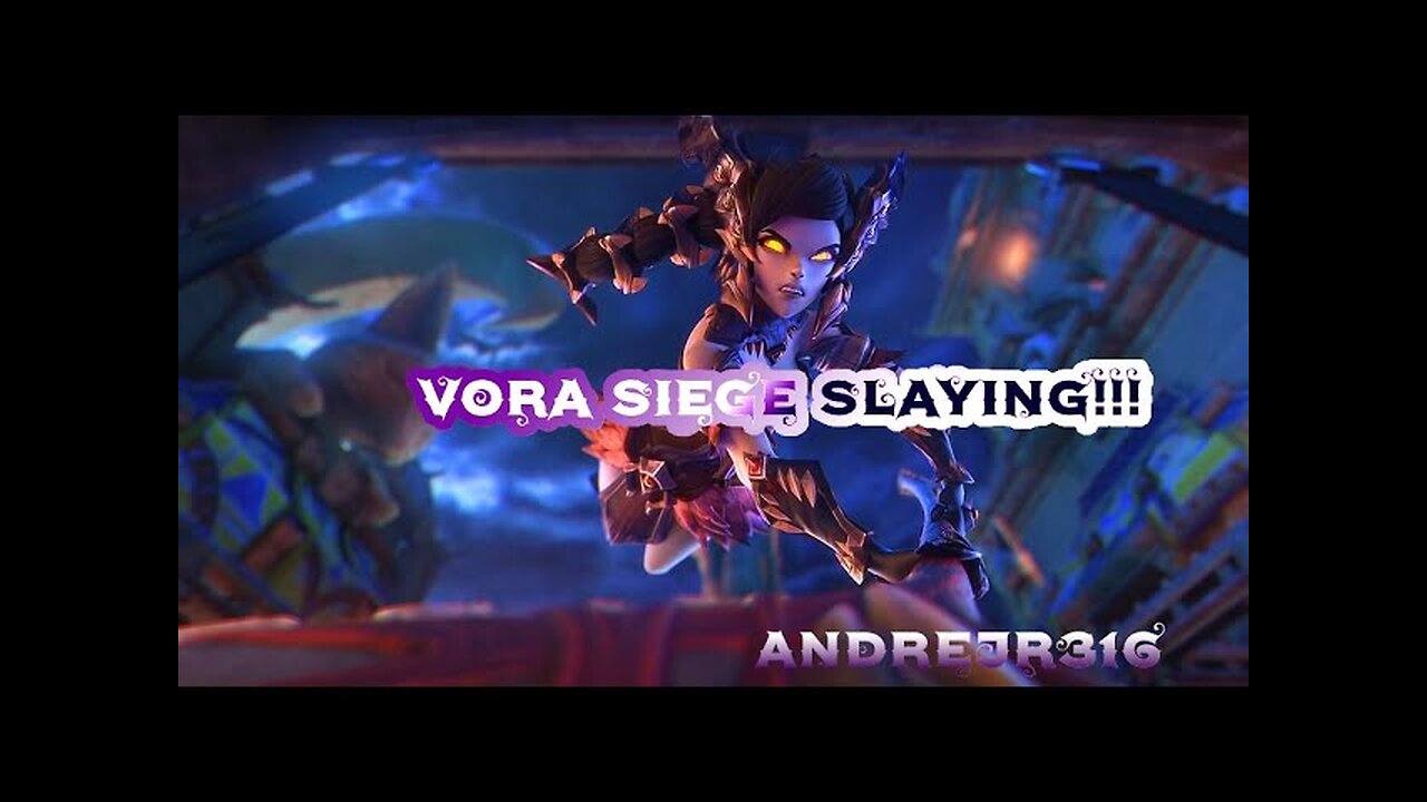 PALADINS: VORA SIEGE SLAYING!!!