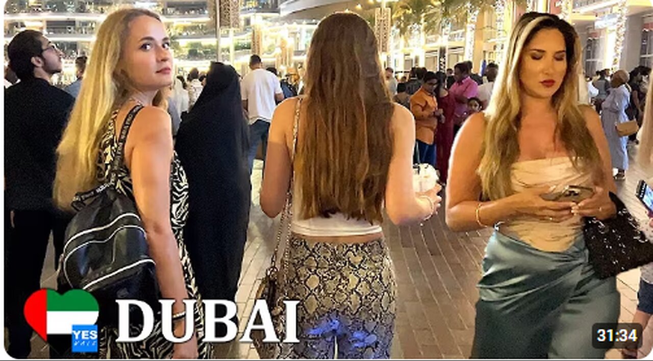 🇦🇪 DUBAI BURJ KHALIFA NIGHTLIFE DISTRICT 2023 [FULL TOUR]