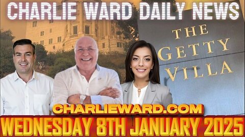 CHARLIE WARD DAILY NEWS WITH PAUL BROOKER & DREW DEMI - WEDNESDAY 8TH JANUARY 2025