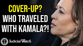 COVER-UP? Who Traveled with Kamala?!