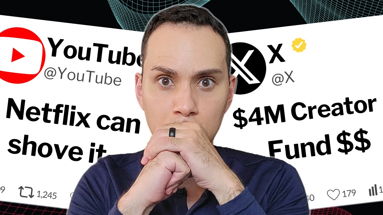 YouTube Netflix Copycat, Insta QR Code, X’s $4M Fund (Gimmick)?