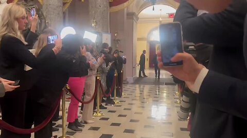 Senator Bernie Sanders Leaves Trump’s Address to Congress Early: "My Speech Is Going to Be Better"