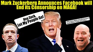 Mark Zuckerberg Announces Facebook will End it Censorship on #MAGA