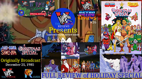 Retro Cartoon Review | He-Man She Ra - A Christmas Special (1985) | 🎄 Vespor Holiday 2024 | 🎅