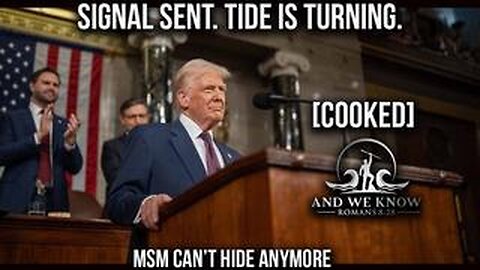 3.5.25: DEMS are [Cooked], The signal has been sent and TIDE is turning, HISTORICAL Speech, MSM melt