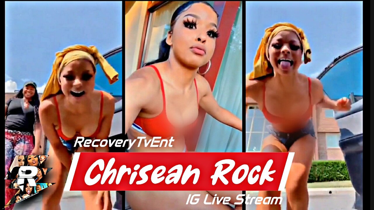 Chrisean Rock twerking with friend