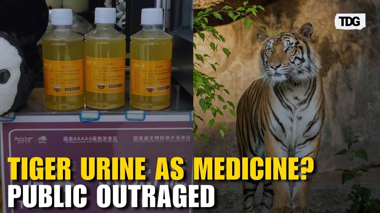 China Zoo Sparks Outrage Over Tiger Urine Sold as Rheumatism Treatment