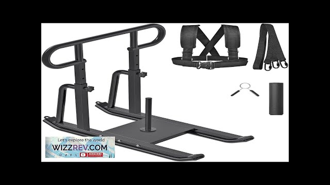 Kipika Weight Sled Fitness Sled Fitness Strength Training Sled Speed Training Sled Review