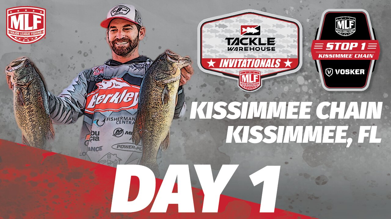 LIVE Tackle Warehouse Invitationals, Stop 1, Day 1