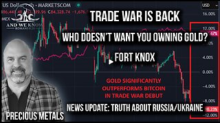 3.2.25- Who doesn’t want you owning GOLD. Fort Knox, the TRUTH about Russia-Ukraine W@R, PRAY!