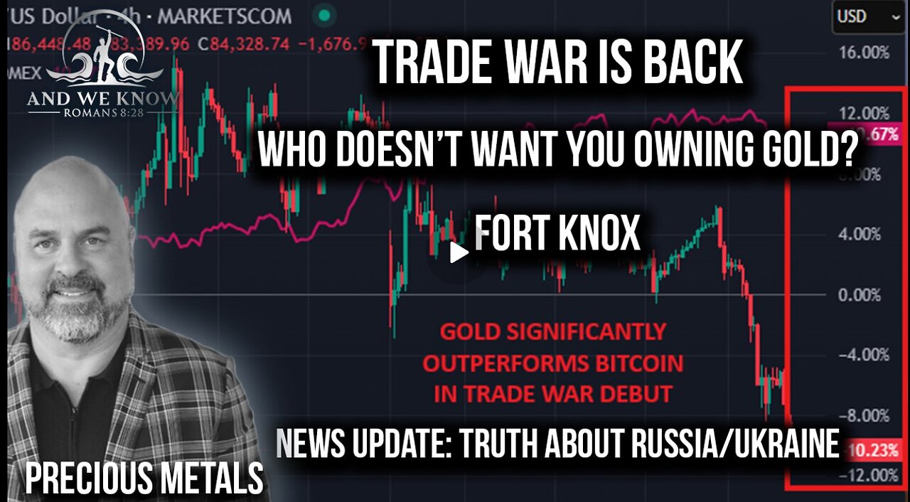 3.2.25- Who doesn’t want you owning GOLD. Fort Knox, the TRUTH about Russia-Ukraine W@R, PRAY!