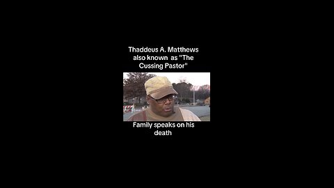 the cussing pastor thaddeus matthews memphis #fyp #majorscaletv