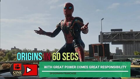 "WITH GREAT POWER COMES GREAT RESPONSIBILITY" in 60 Seconds.[HD] Spiderman franchise