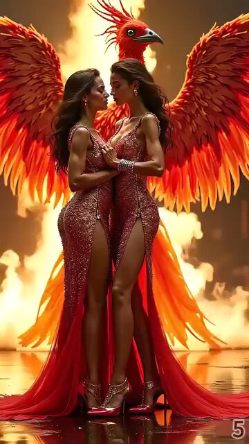 Performance by two girls