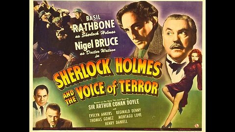 Sherlock Holmes (The Voice of Terror ) Full Movie 1942