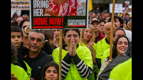 Weekly rally of protesters demanding a deal to release hostages in captivity in Gaza