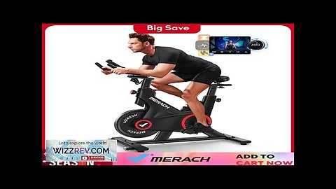 MERACH Indoor Cycling Bike Exercise Bike for Home with Magnetic/Auto Resistance Bluetooth Review