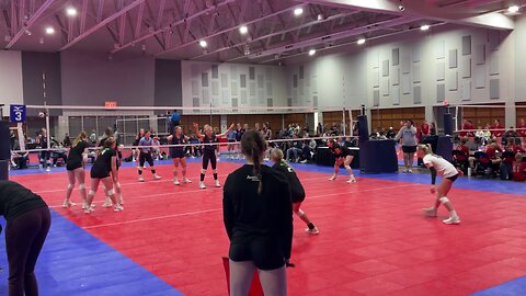 u15 girls volleyball match 2023