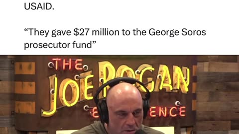 Joe Rogan reads TRANSACTIONS from USAID